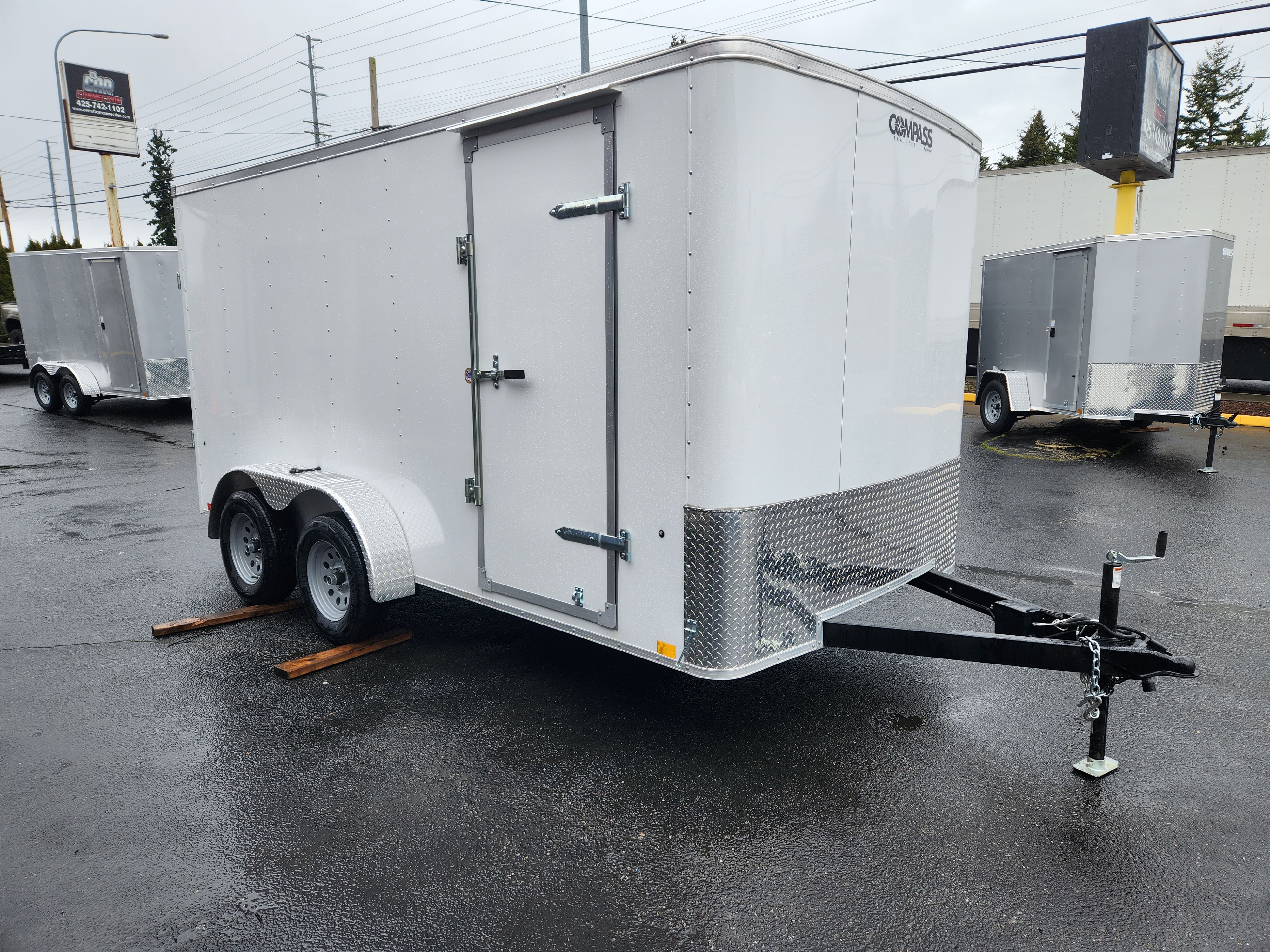 COMPASS 7X14  ENCLOSED/CARGO WITH EXTRA HEIGHT