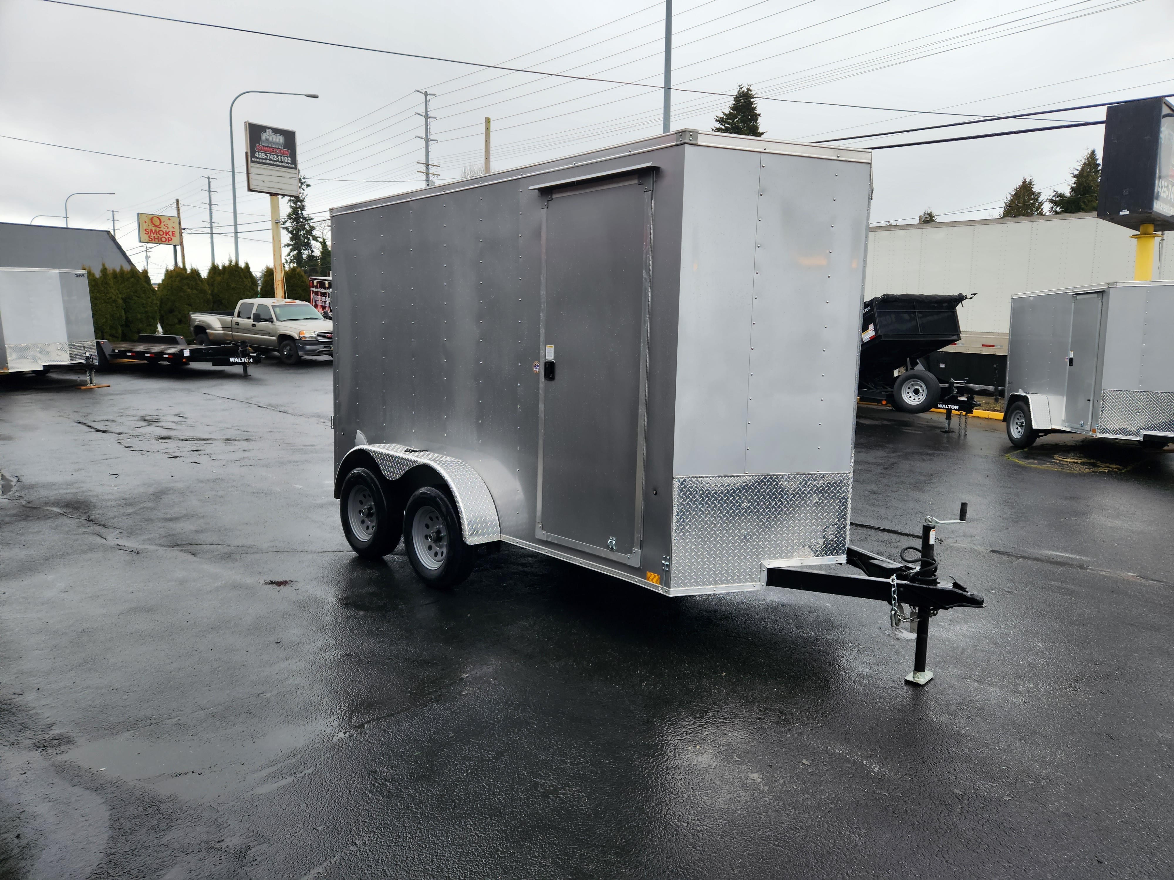 COMPASS 6X12 ENCLOSED CARGO WITH EXTRA HEIGHT 